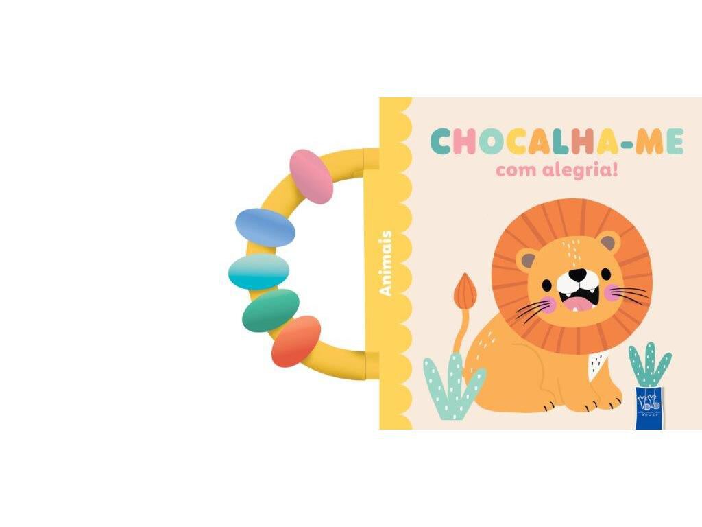 LIVRO CHOCALHA-ME COM ALEGRIA! - ANIMAIS image number 0