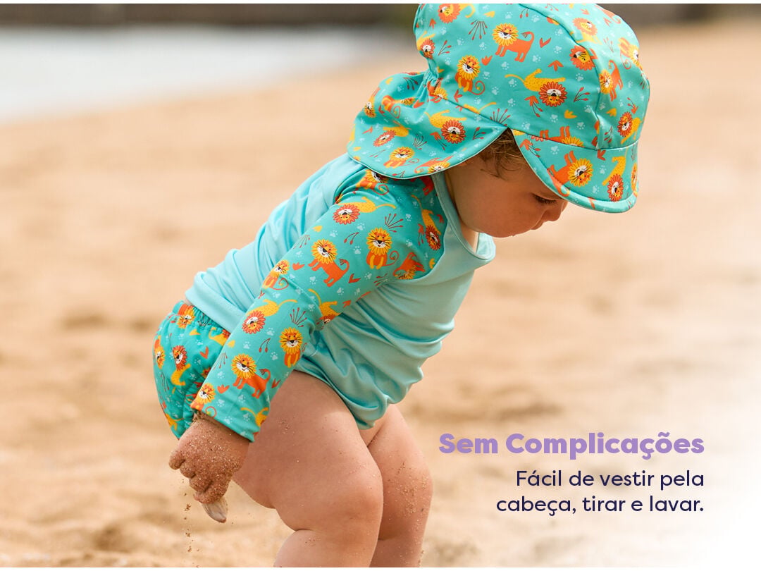 T-SHIRT BAMBINO MIO LE&Otilde;ES SPF40 1-2 ANOS image number 7