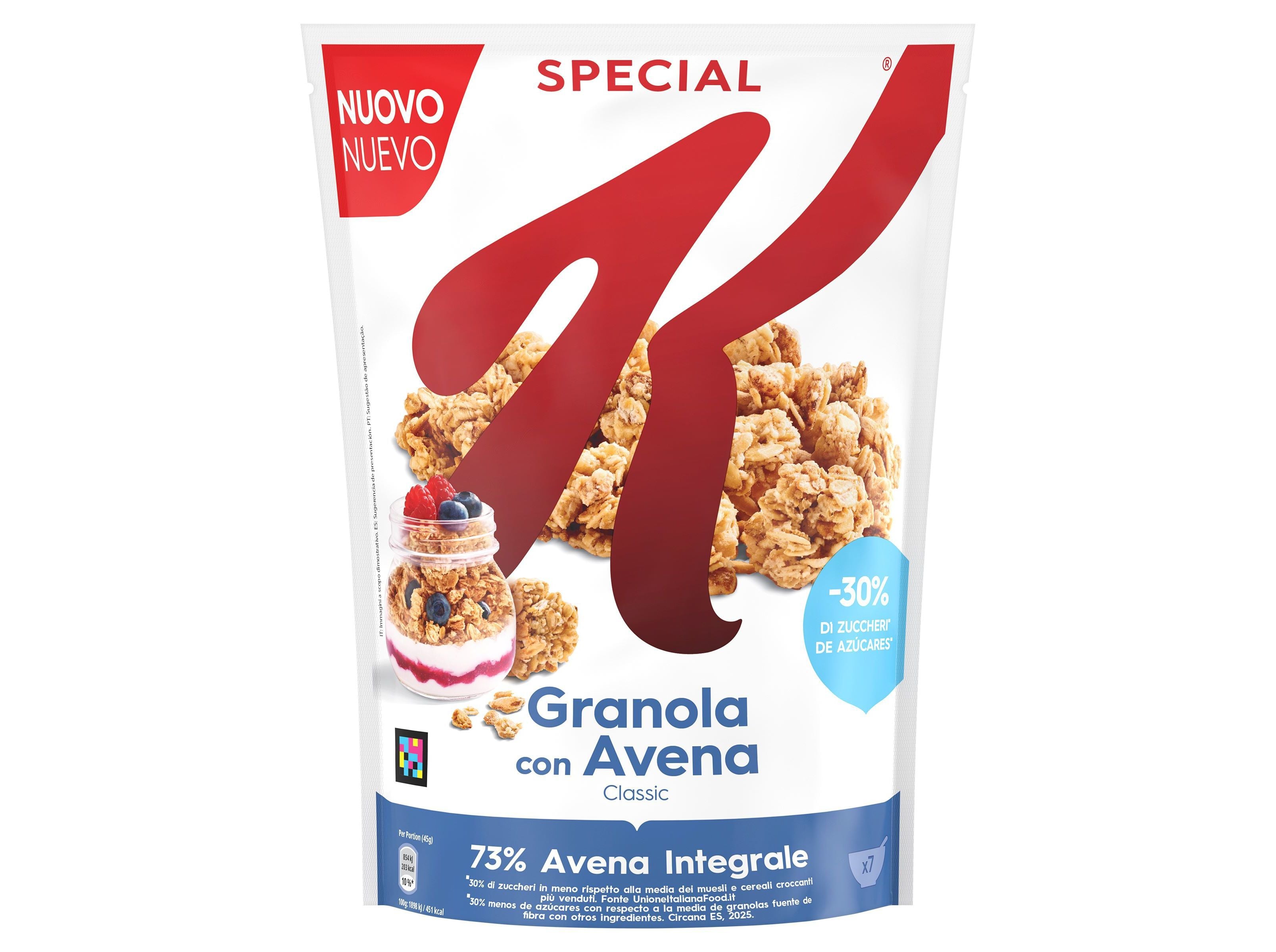 GRANOLA KELLOGG'S SPECIALK NATURAL 320G image number 0
