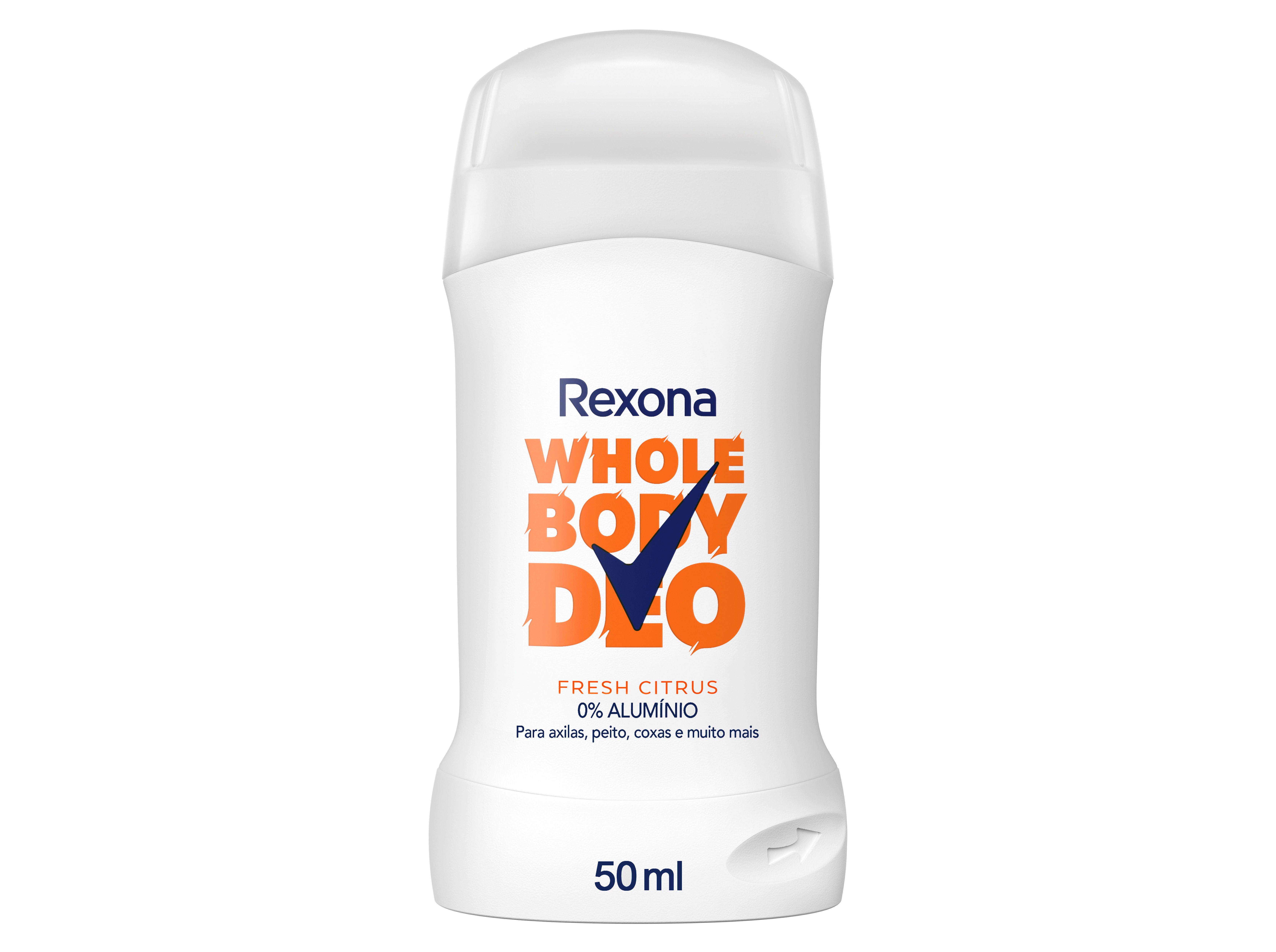 DESODORIZANTE STICK REXONA PARA TODO CORPO FRESH CITRUS 50ML image number 0