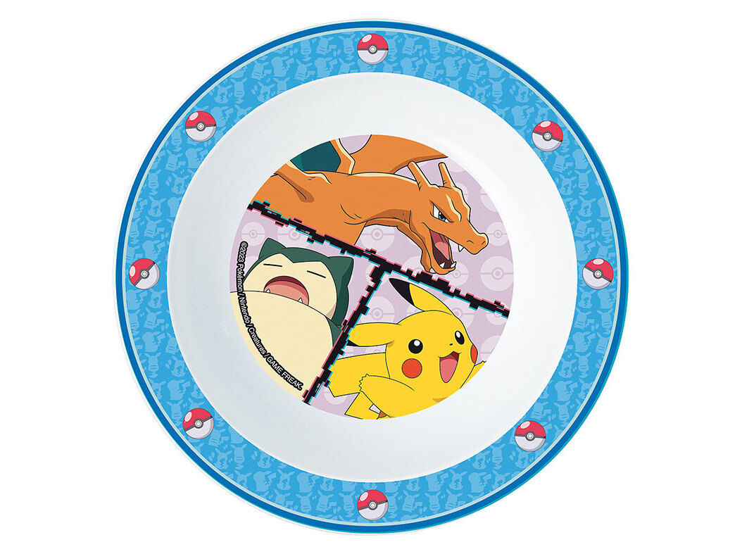 TA&Ccedil;A PL&Aacute;STICO POK&Eacute;MON REUTILIZ&Aacute;VEL 16CM image number 0