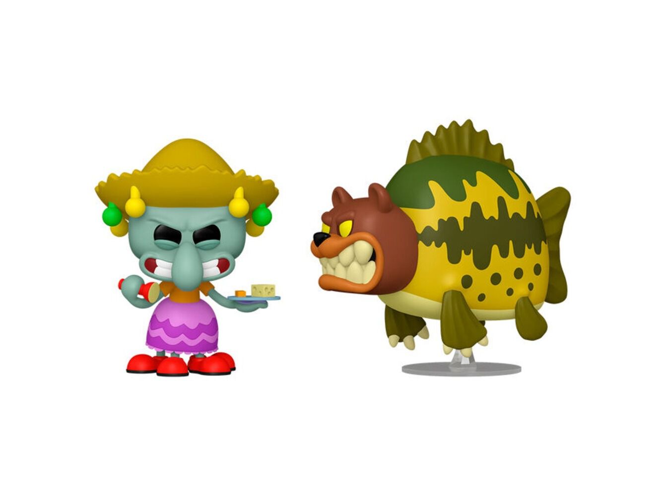 FIGURA POP! FUNKO ANIMATION: SB SP S5- SQUIDWARD & SEA BEAR image number 1