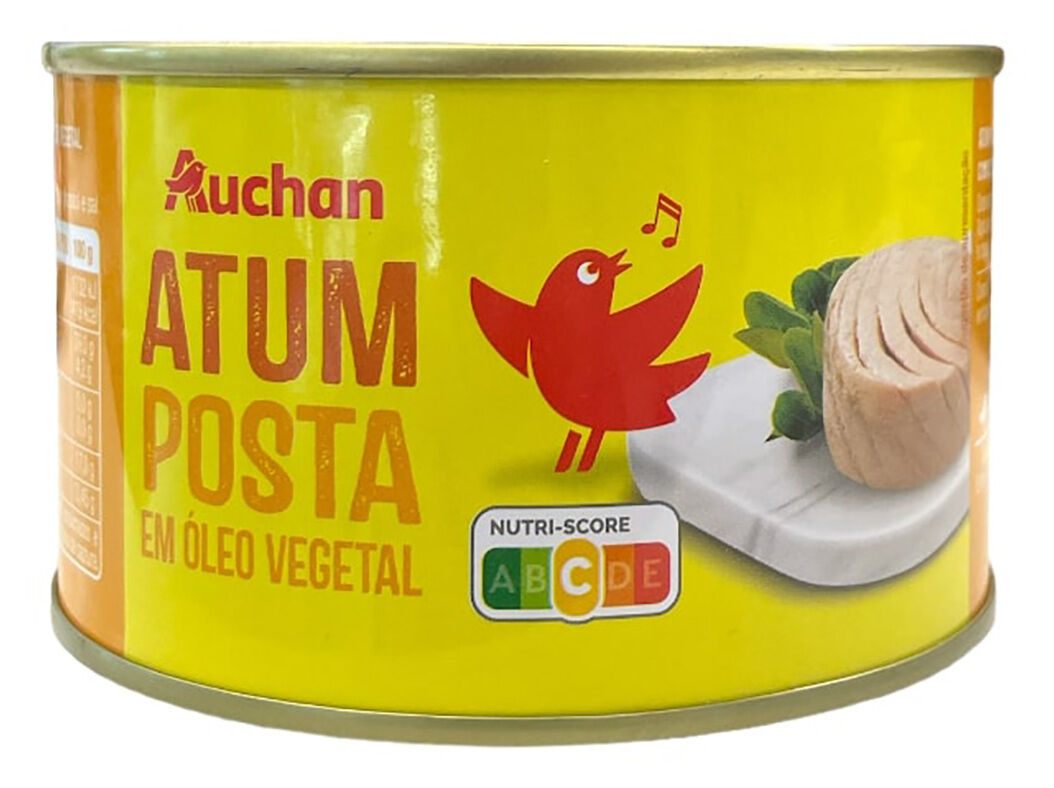 ATUM EM &Oacute;LEO AUCHAN 385(250)G