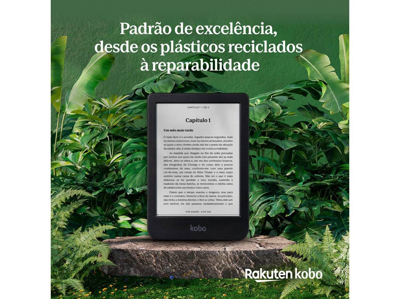 E-BOOK KOBO CLARA 6" 16GB WI-FI PRETO image number 3