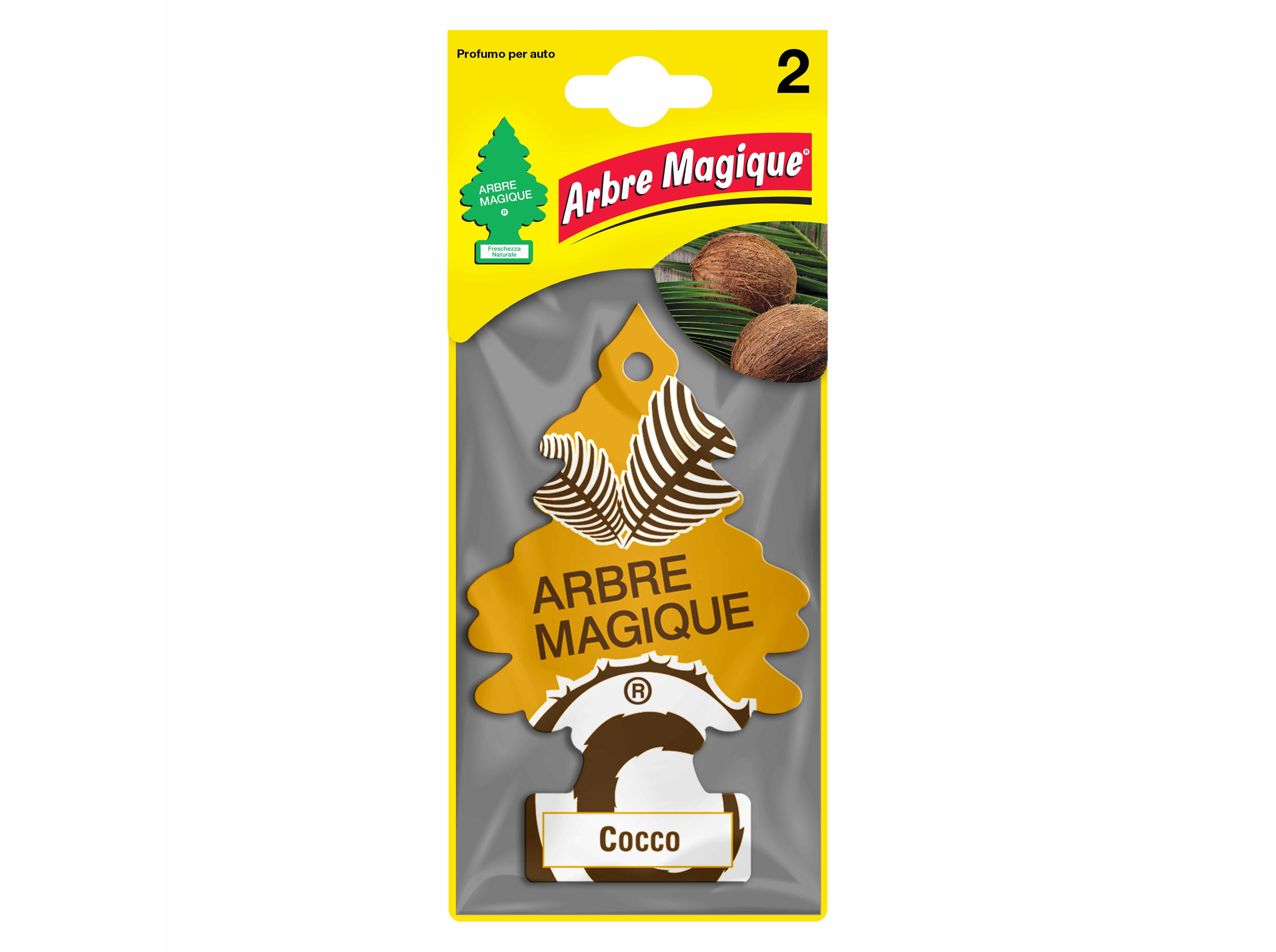 AMBIENTADOR ARBRE MAGIQUE DUO C&Ocirc;CO 2 UNIDADES image number 0