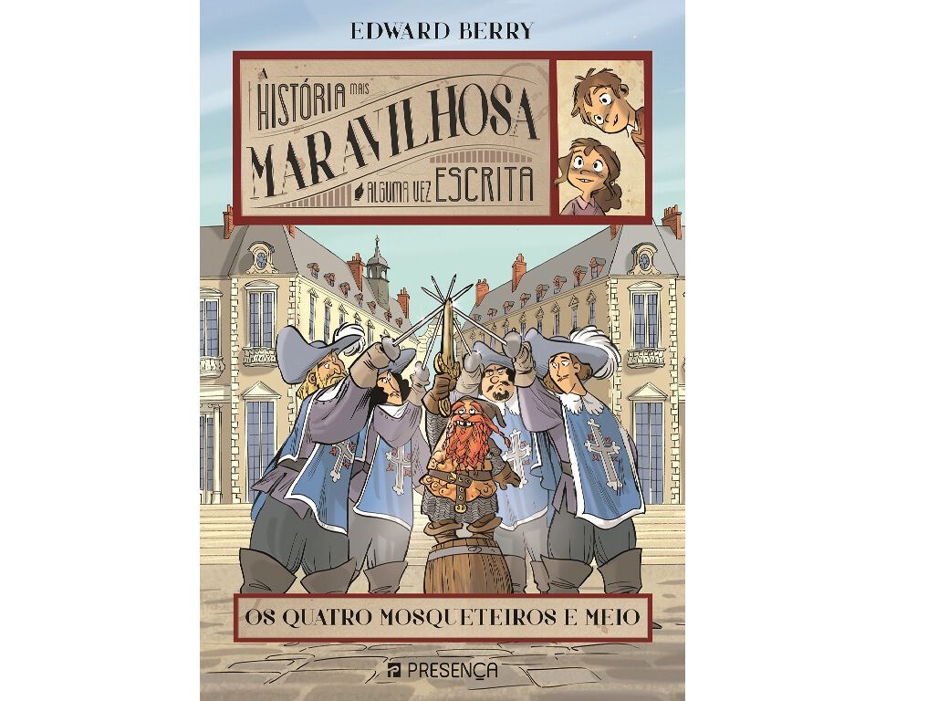 LIVRO OS 4 MOSQUETEIROS E MEIO EDWARD BERRYSTEFANO TURCONI image number 1