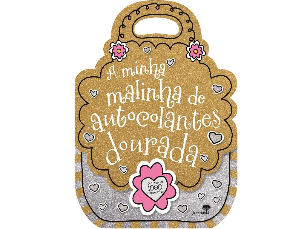 LIVRO A MINHA MALINHA DE AUTOCOLANTES DOURADOS image number 1