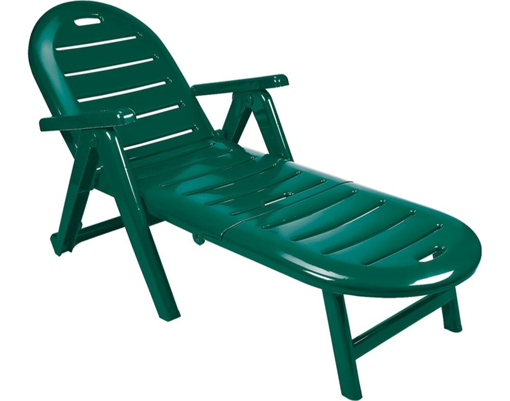 ESPREGUI&Ccedil;ADEIRA CAIMAN VERDE 195X72X100CM