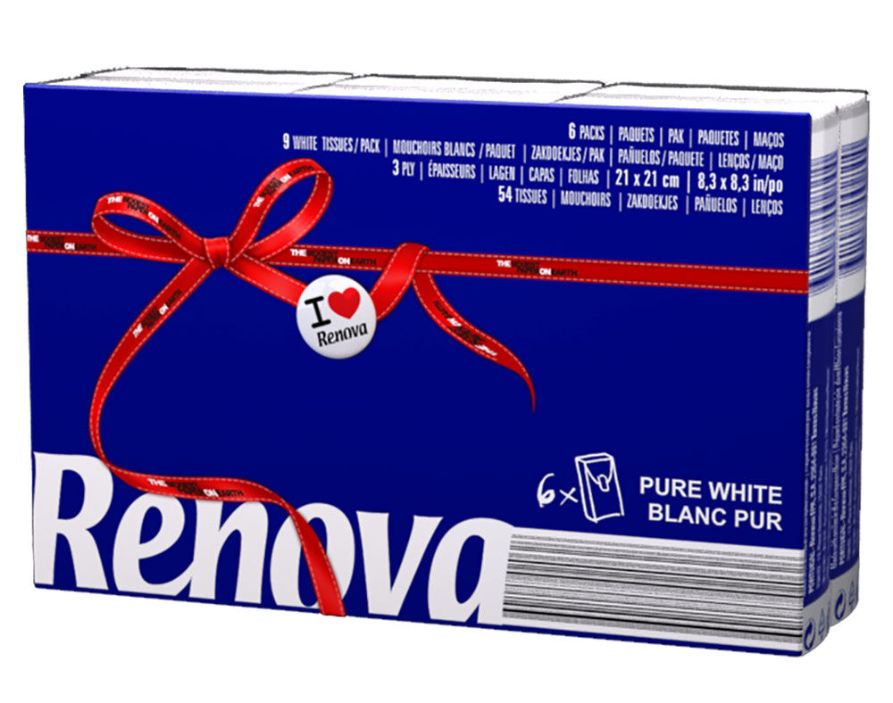 LEN&Ccedil;OS RENOVA DE PAPEL ESSENTIAL 6UN