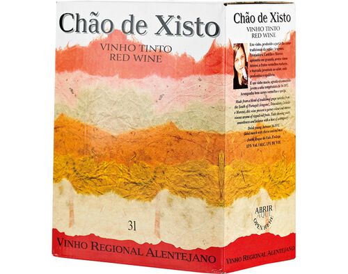 VINHO TINTO CHÃO DE XISTO ALENTEJO BAG INBOX 3L image number 0