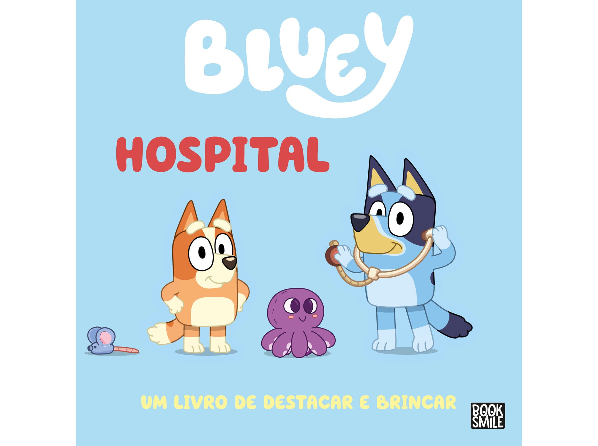LIVRO BLUEY: HOSPITAL: UM LIVRO DE DESTACAR E BRINCAR image number 0
