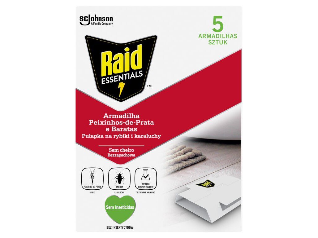 ARMADILHA RAID PEIXINHOS DA PRATA PRATA 5UN image number 0