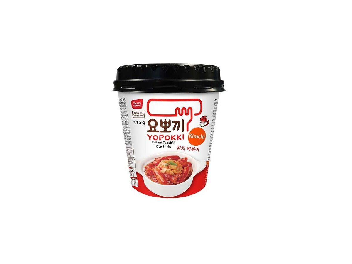 TOPOKKI BOLO DE ARROZ YOPOKKI KIMCHI 115G