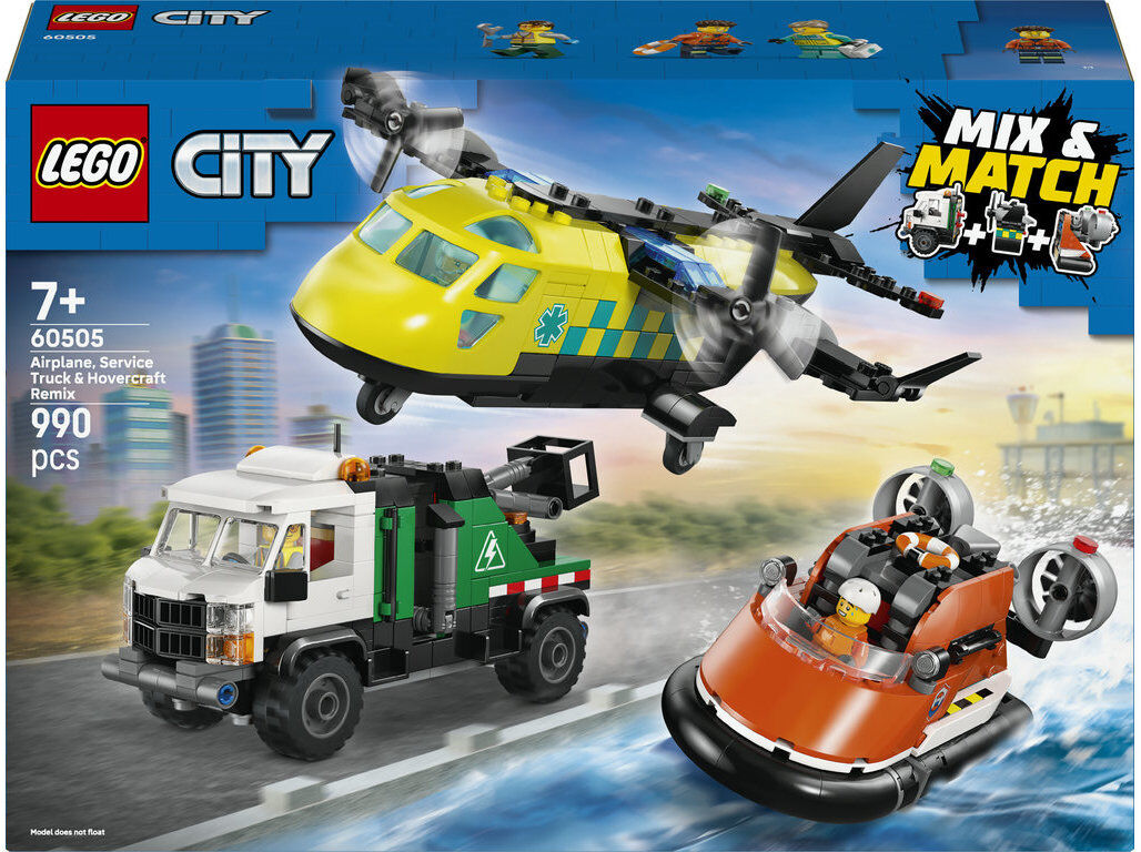 COMBINA&Ccedil;&Atilde;O DE VE&Iacute;CULOS LEGO CITY GREAT VEHICLES 60505