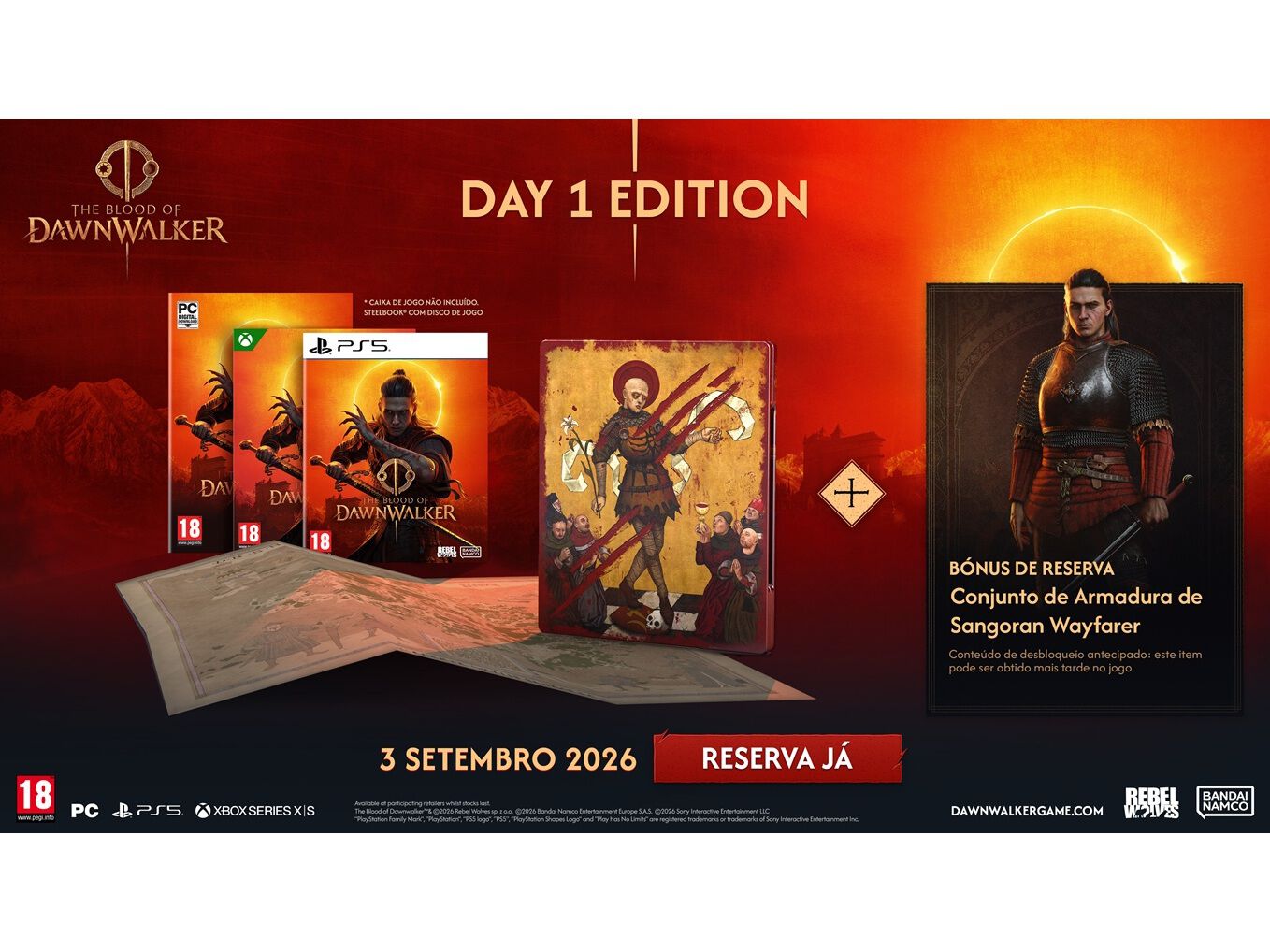 JOGO PS5 THE BLOOD OF DOWNWALKER DAY 1 EDITION image number 1