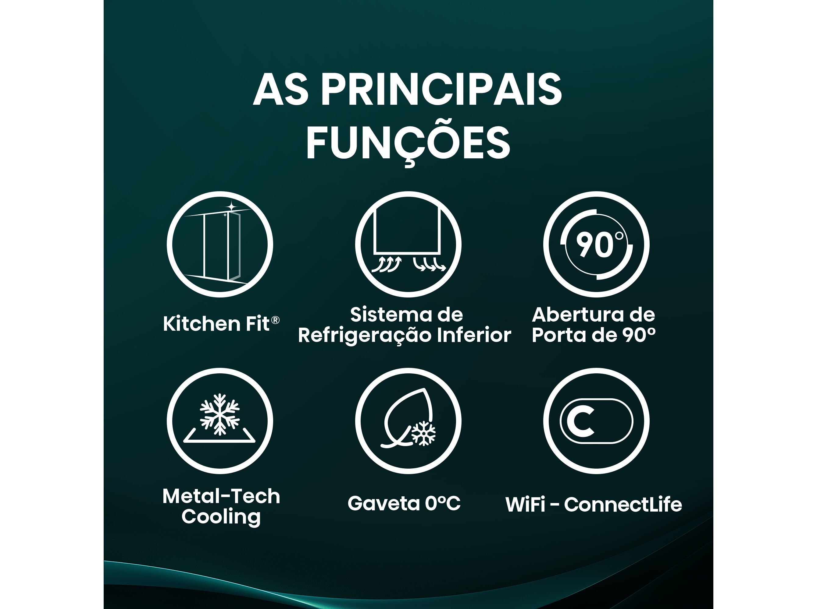 FRIGOR&Iacute;FICO KITCHEN FIT HISENSE RL3K370SAIE1 1 PORTA E 372L image number 4