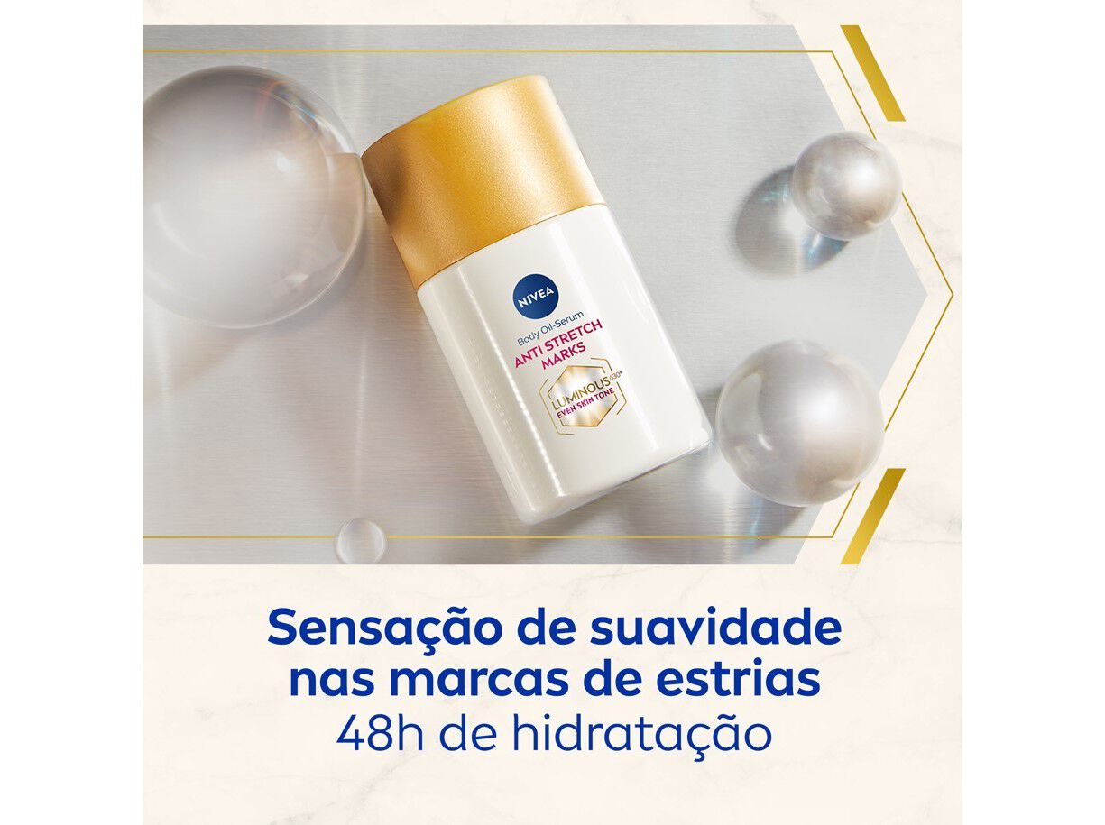 CREME CORPO NIVEA LUMINOUS &Oacute;LEO 100ML image number 1