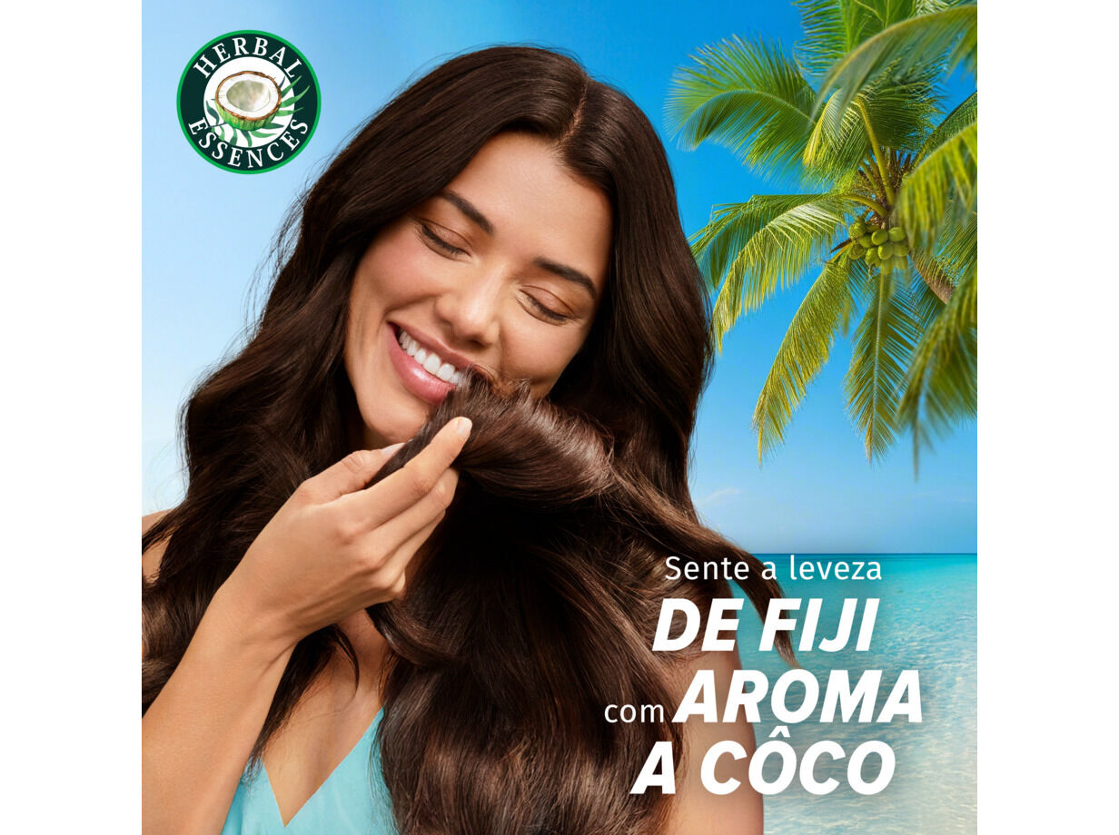 CONDICIONADOR HERBAL ESSENCES &Aacute;GUA COCO HIDRATA&Ccedil;&Atilde;O 250 ML image number 1