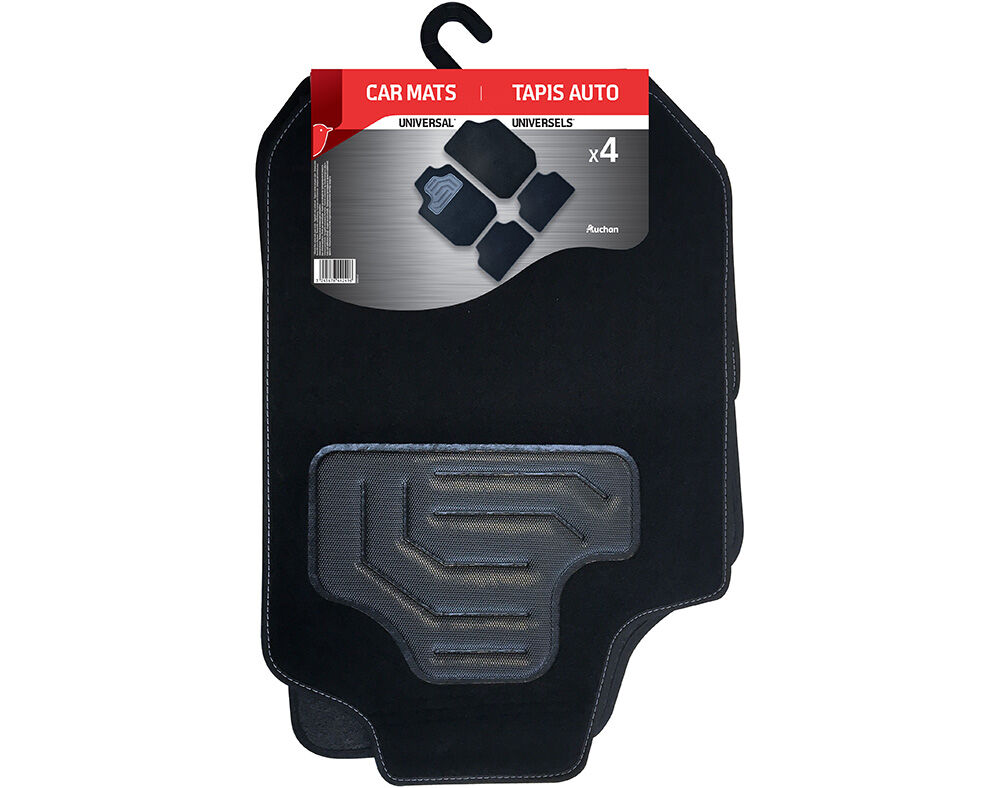 TAPETE AUCHAN ALCATIFA PACK 4 UNIDADES