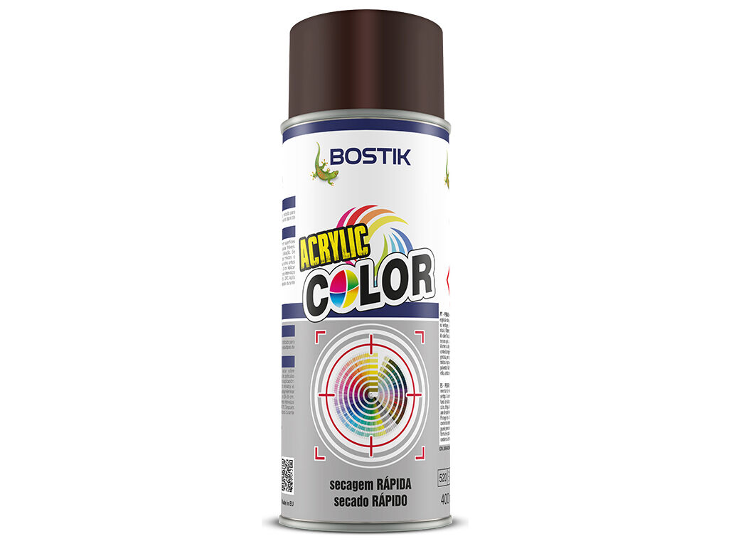 SPRAY ACRYLIC BOSTIK CASTANHO CHOCOLATE 400ML