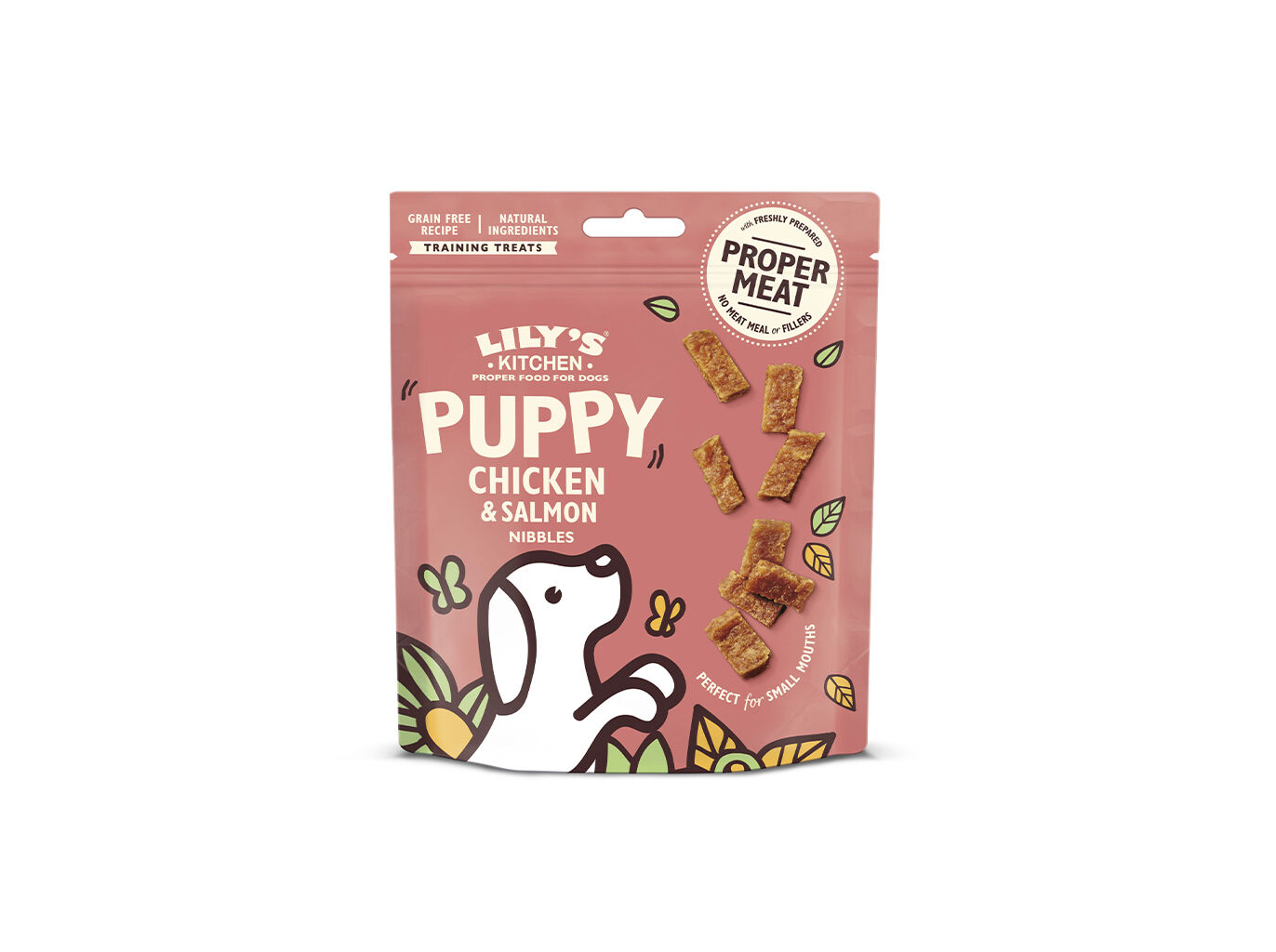 SNACKS PARA CACHORRO LILY'S KITCHEN FRANGO SALM&Atilde;O 70G image number 0