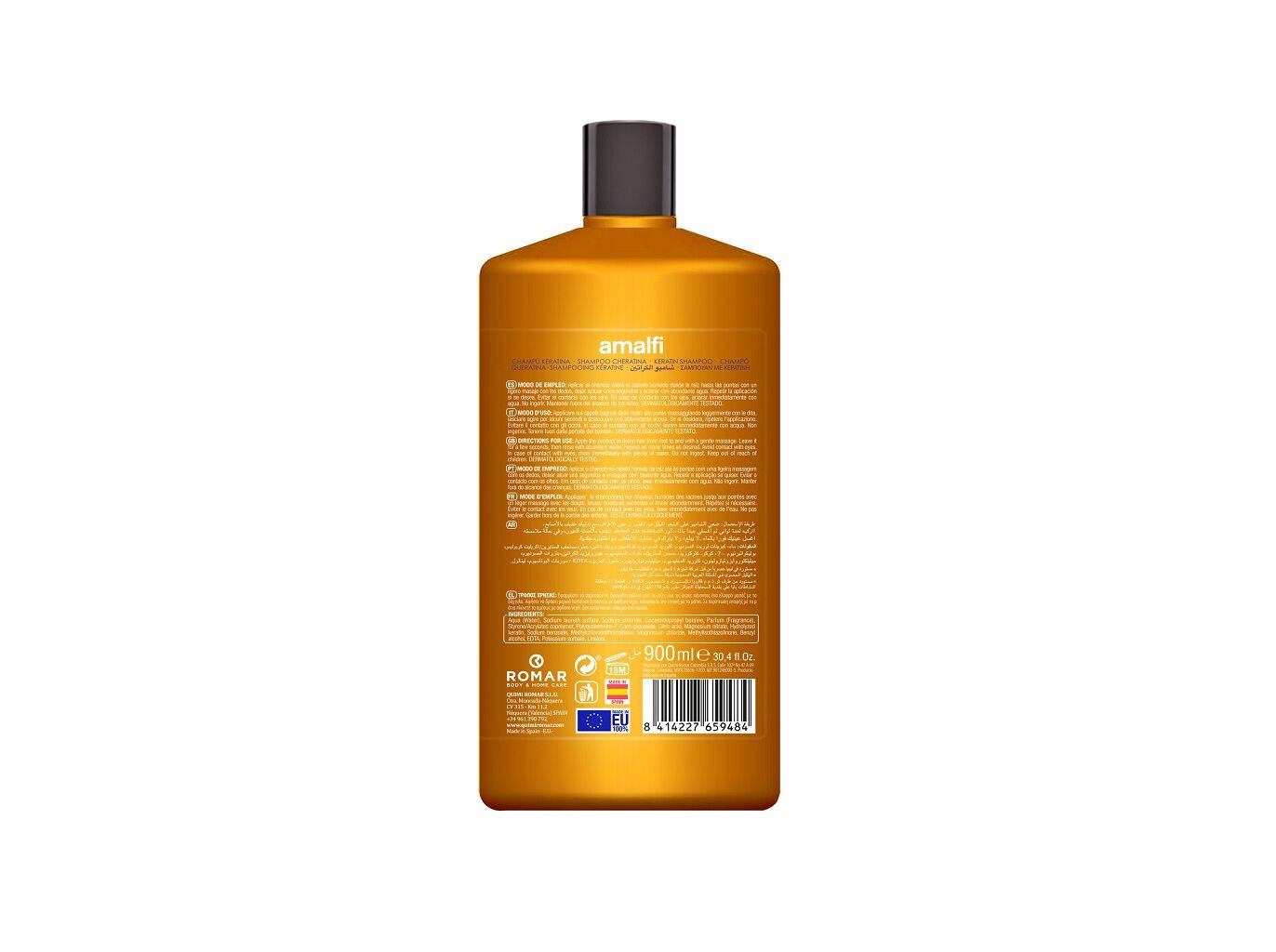 CHAMP&Ocirc; AMALFI KERATINA 900ML image number 1