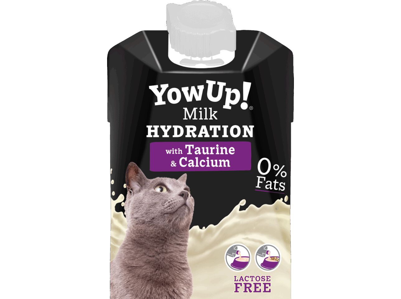 LEITE PARA GATO YOWUP HYDRATION 200ML image number 0