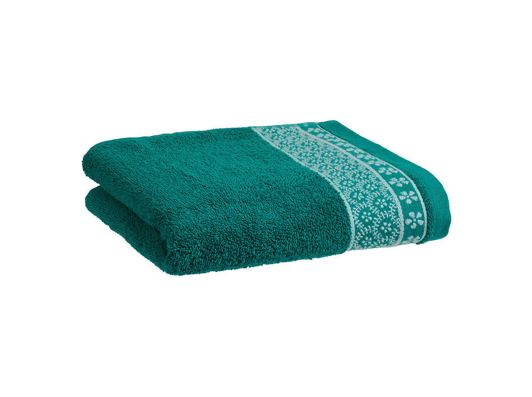 TOALHA M&Atilde;OS BARRA ACTUEL VERDE 450G 50X100