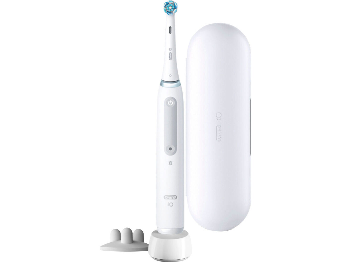 ESCOVA DE DENTES EL&Eacute;TRICA ORAL-B IO S&Eacute;RIE 4S BRANCA