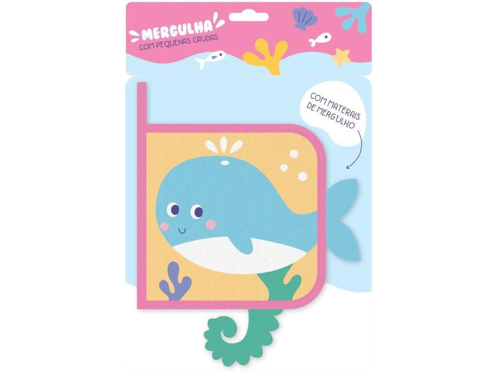 LIVRO MERGULHA COM PEQUENAS CAUDAS - BALEIA image number 0