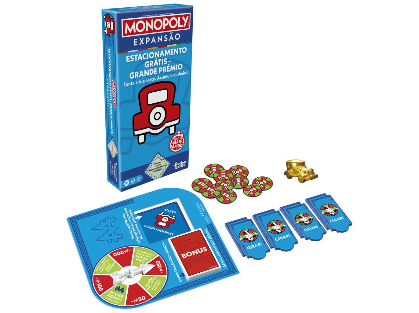JOGO EXPANS&Atilde;O MONOPOLY ESTACIONAMENTO GR&Aacute;TIS - GRANDE PR&Eacute;MIO image number 1