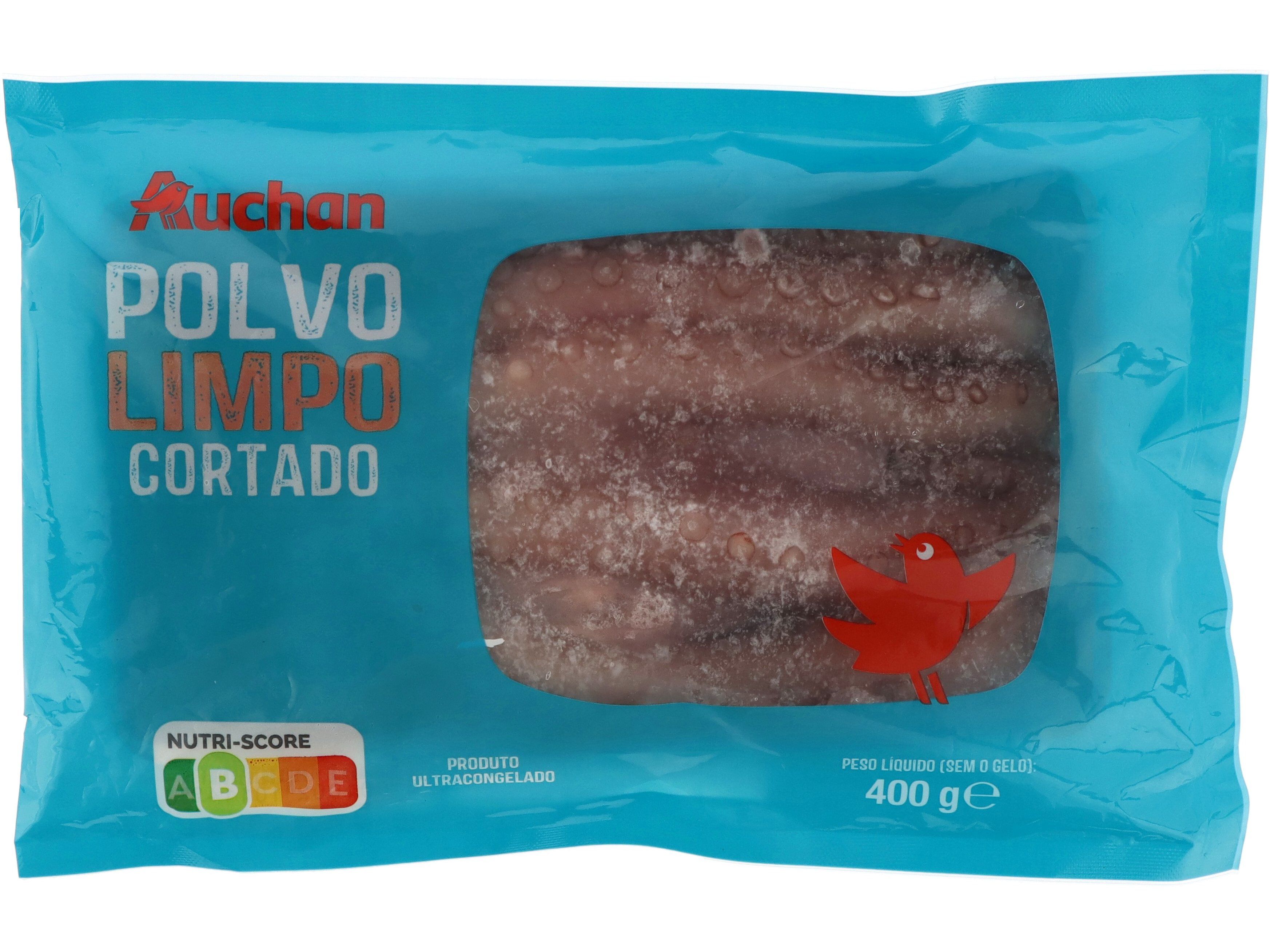 POLVO AUCHAN LIMPO CORTADO 400G