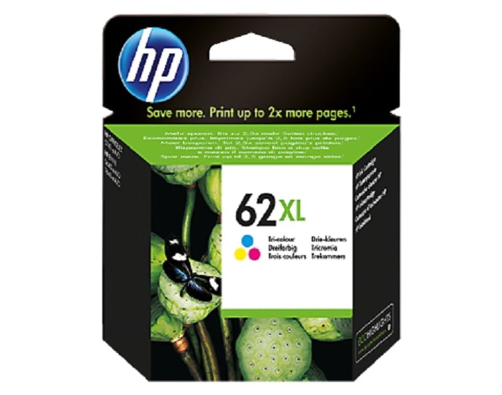 TINTEIRO 62XL HP C2P07AE#ABE TRI-COLOR