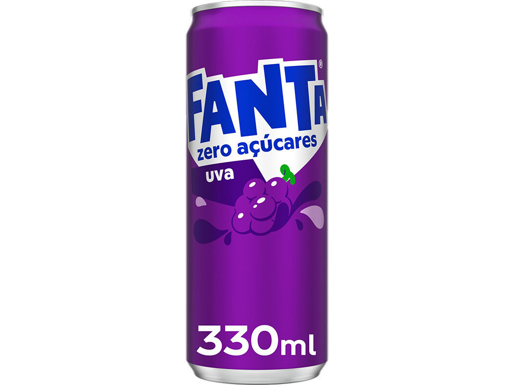 REFRIGERANTES COM G&Aacute;S FANTA UVA 0.33L (SDR)