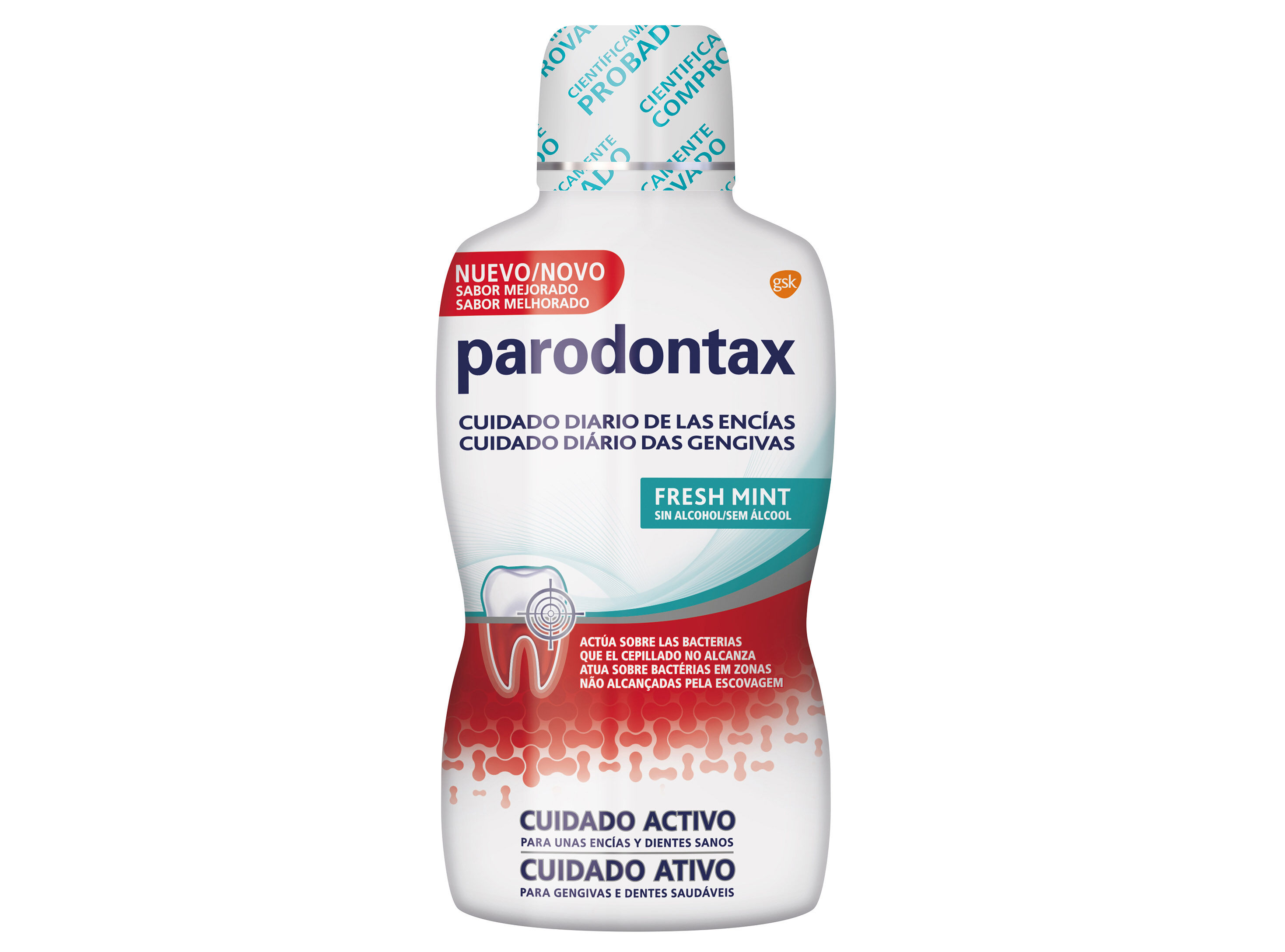 Elixir Menta Suave Parodontax 500ml image number 0