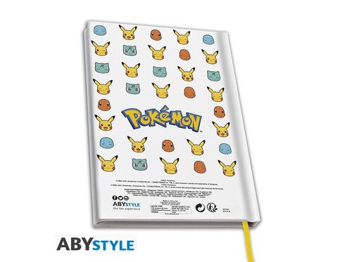 NOTEBOOK STARTERS ABYSTYLE POKEMON A5 image number 1