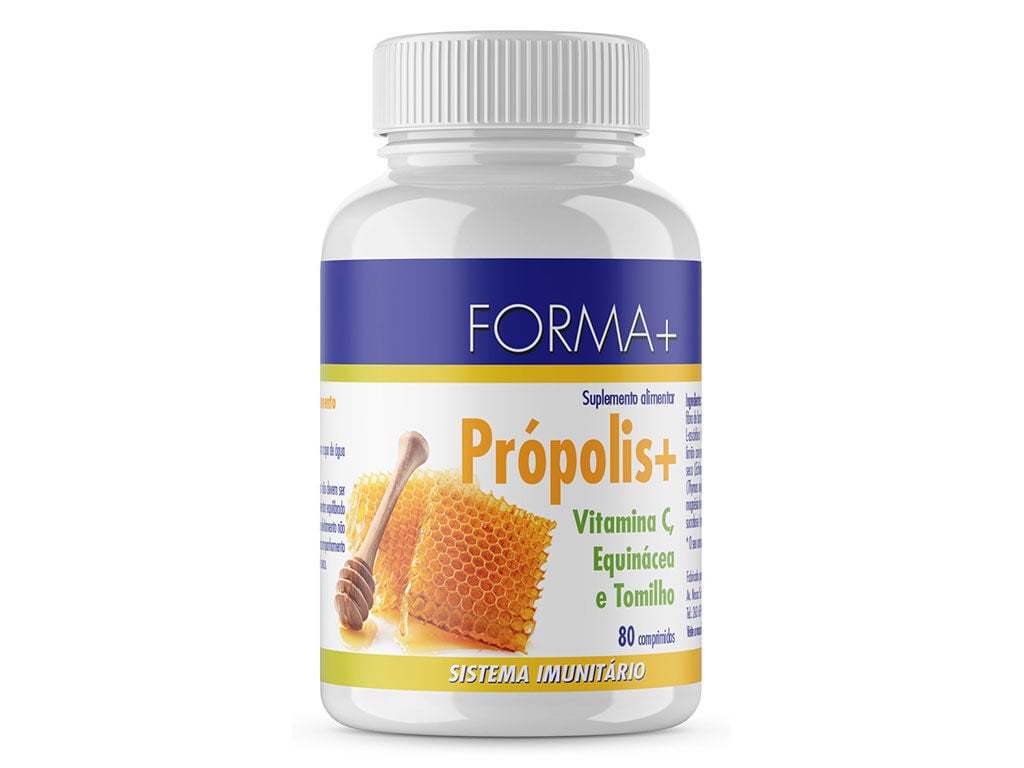 SUPLEMENTO FORMA+ PROP&Oacute;LIS VITAMINA C EQUIN&Aacute;CEA 80 COMP image number 0