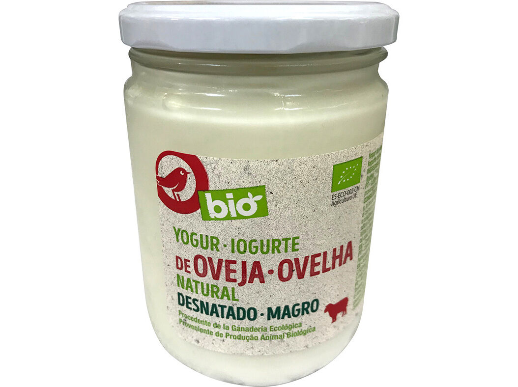 IOGURTE AUCHAN MAGRO BIO DE OVELHA 420G