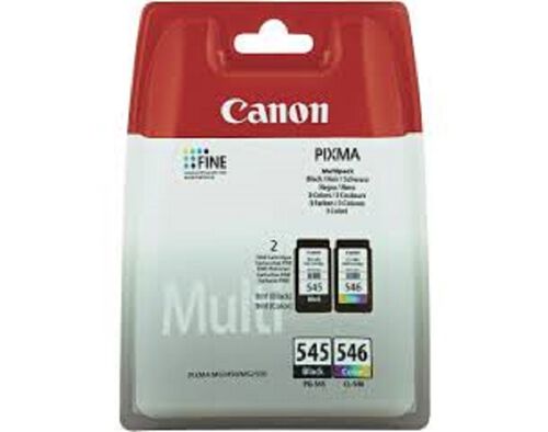 PACK TINTEIRO CANON PRETO+COR PG-545/CL-546 image number 0