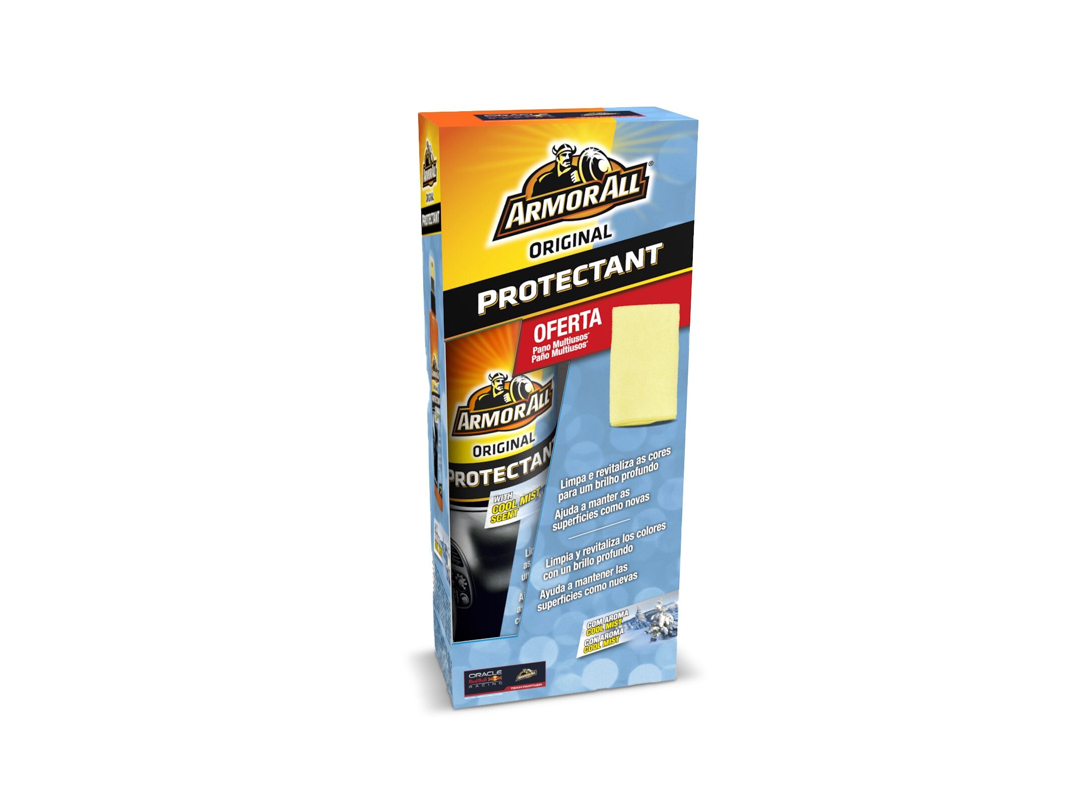 PACK LIMPEZA ARMOR ALL COOL MIST+PANO 295ML image number 1