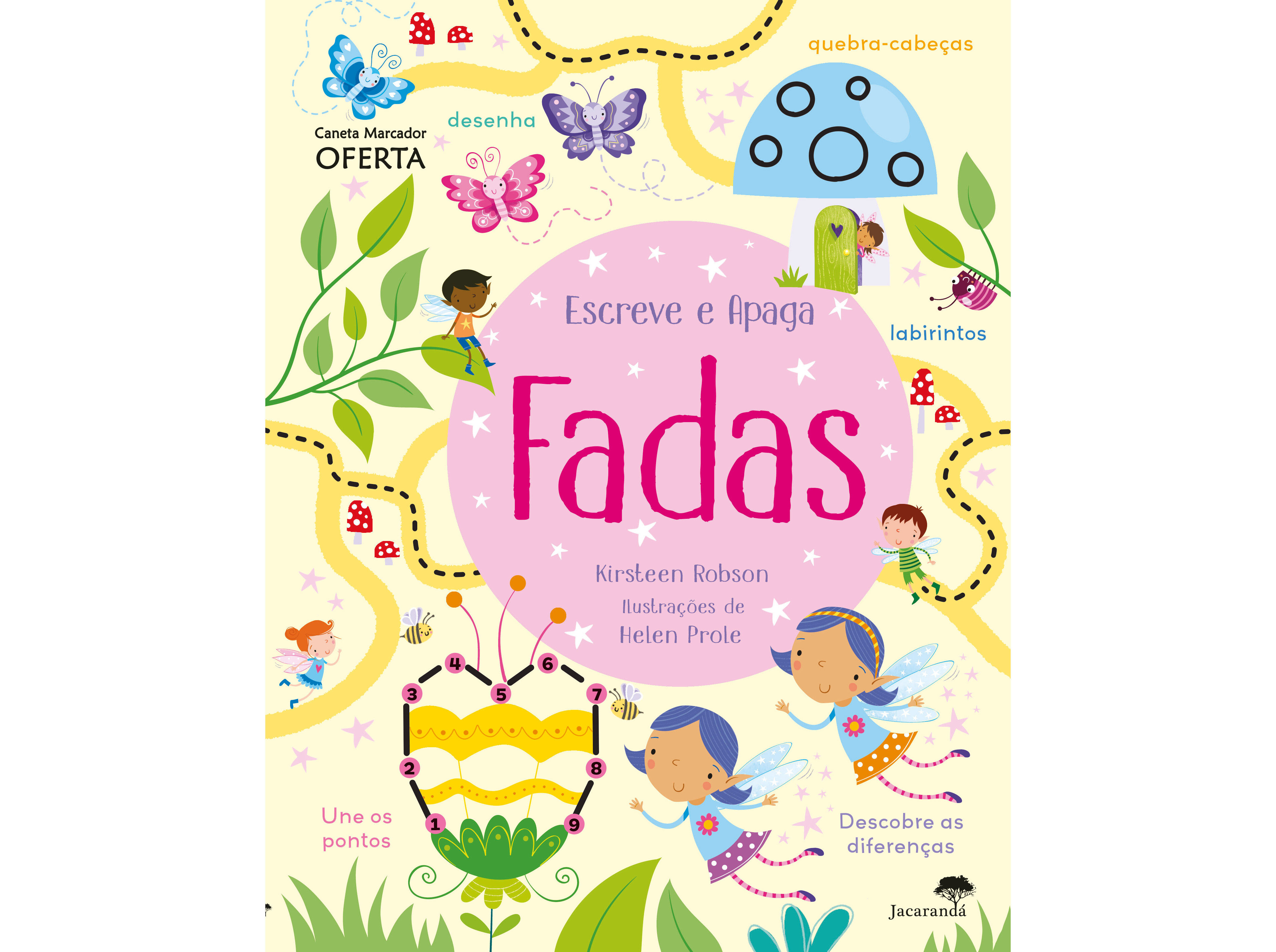 LIVRO ESCREVE E APAGA - FADAS image number 1