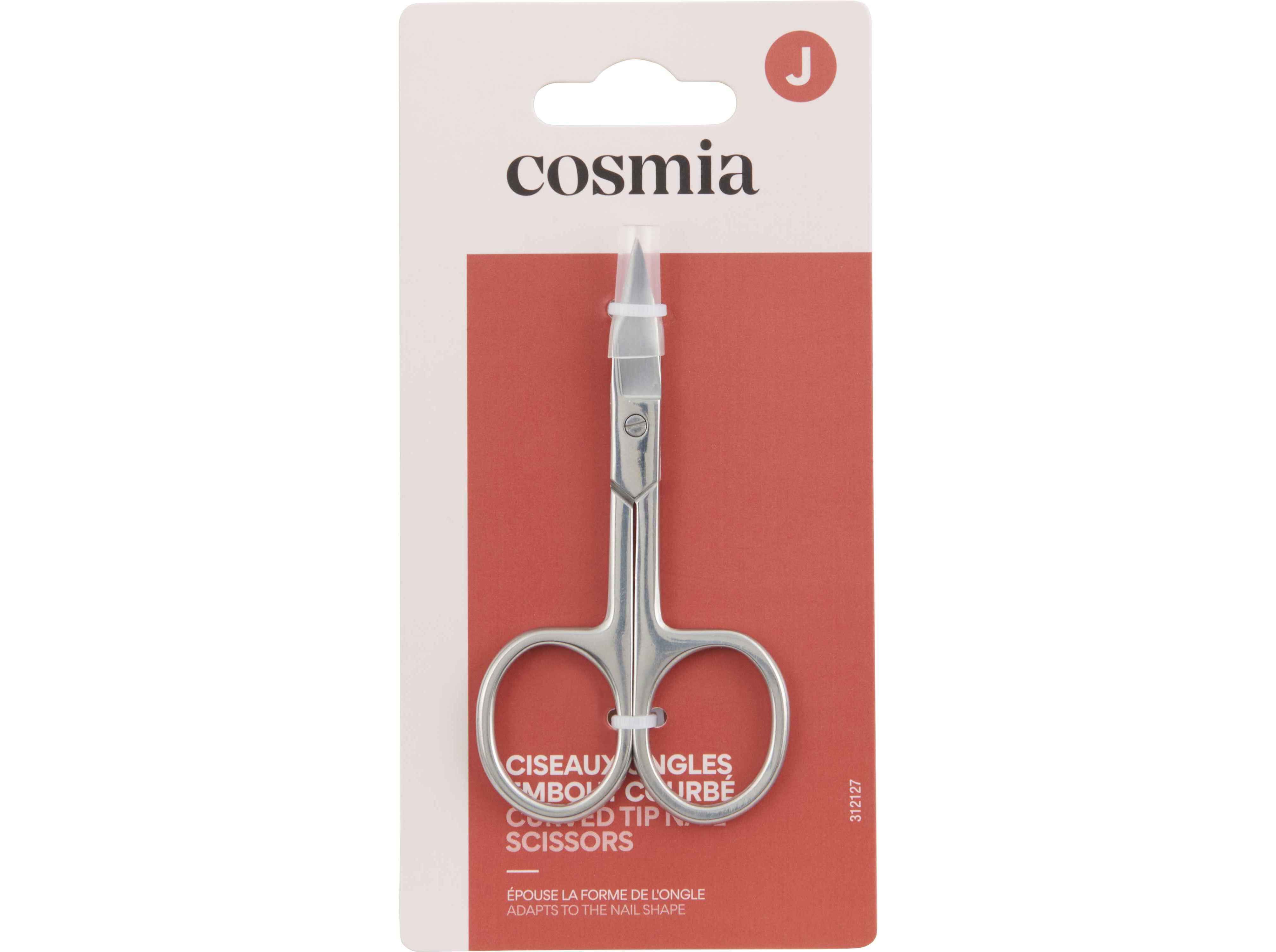 TESOURA COSMIA DE UNHAS CURVA image number 0