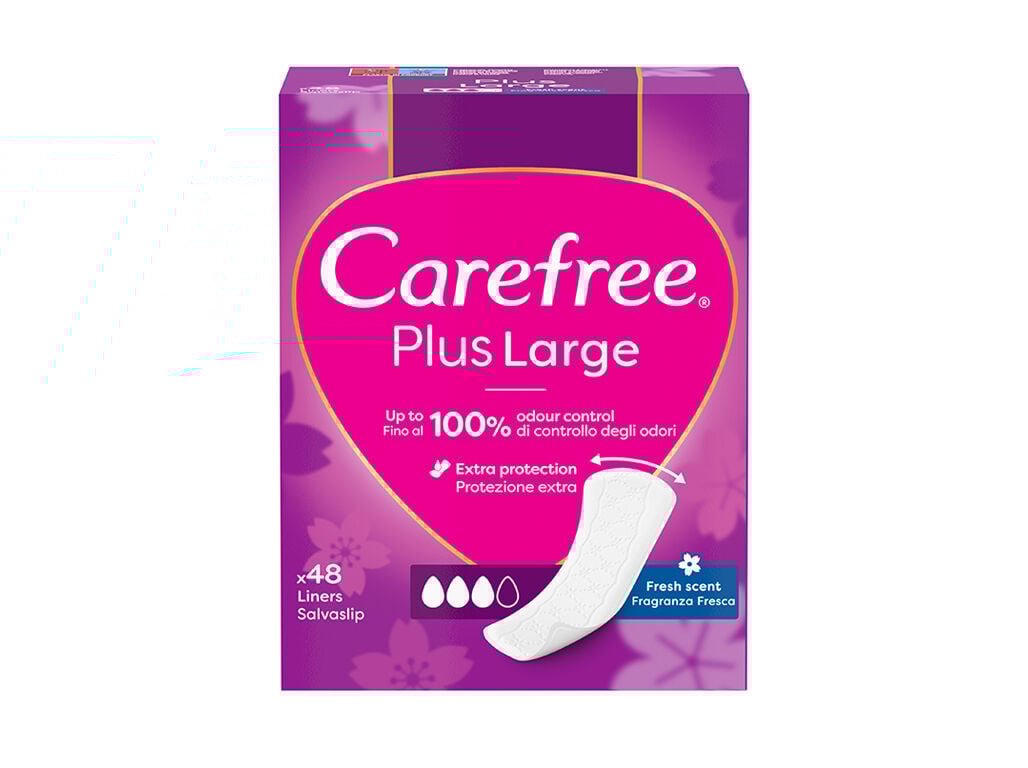 PROTECTOR DI&Aacute;RIO CAREFREE FRESH MAXI 48 UN