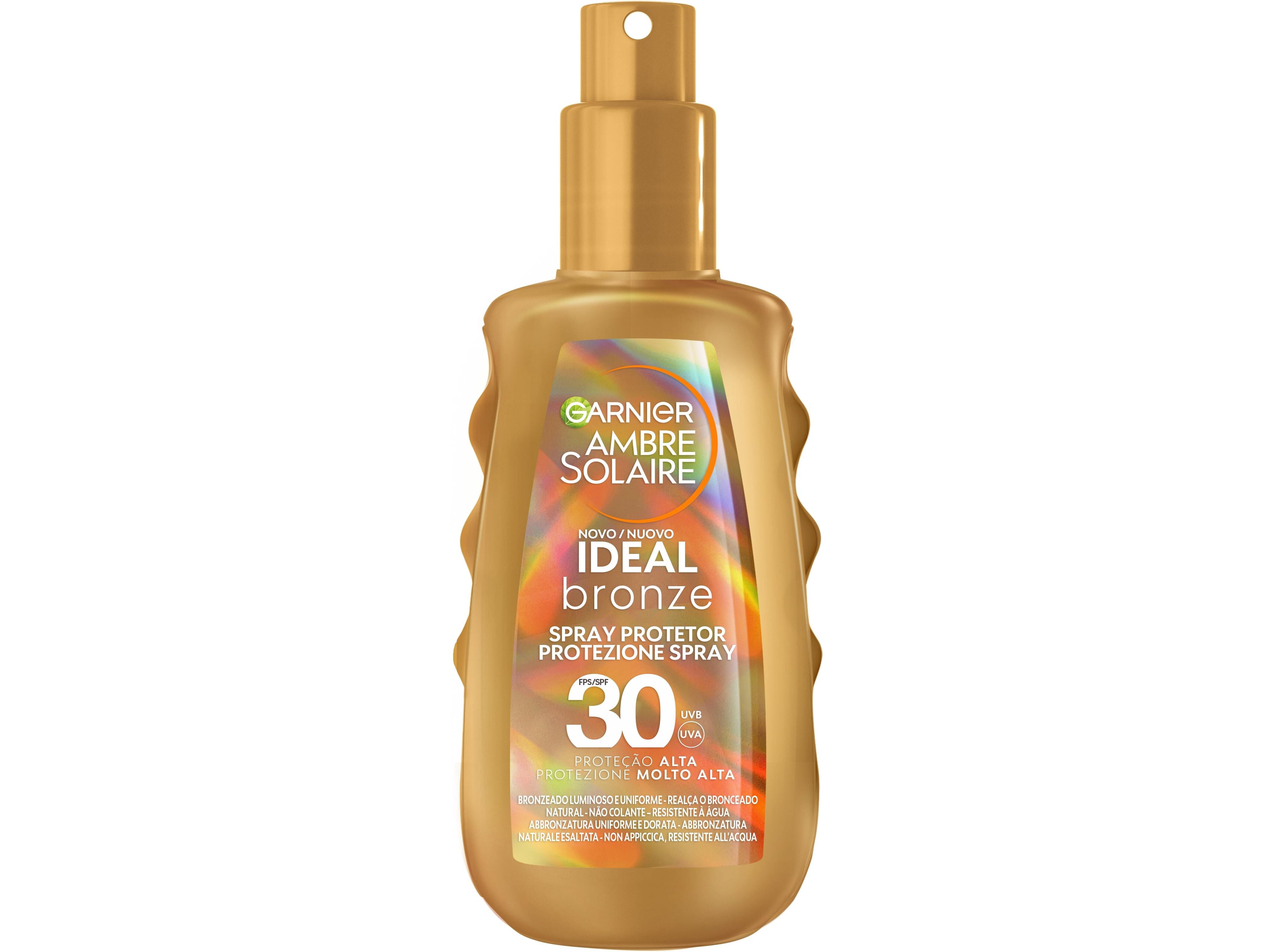 BRONZEADOR AMBRE SOLAIRE IDEAL BRONZE FP30 150ML