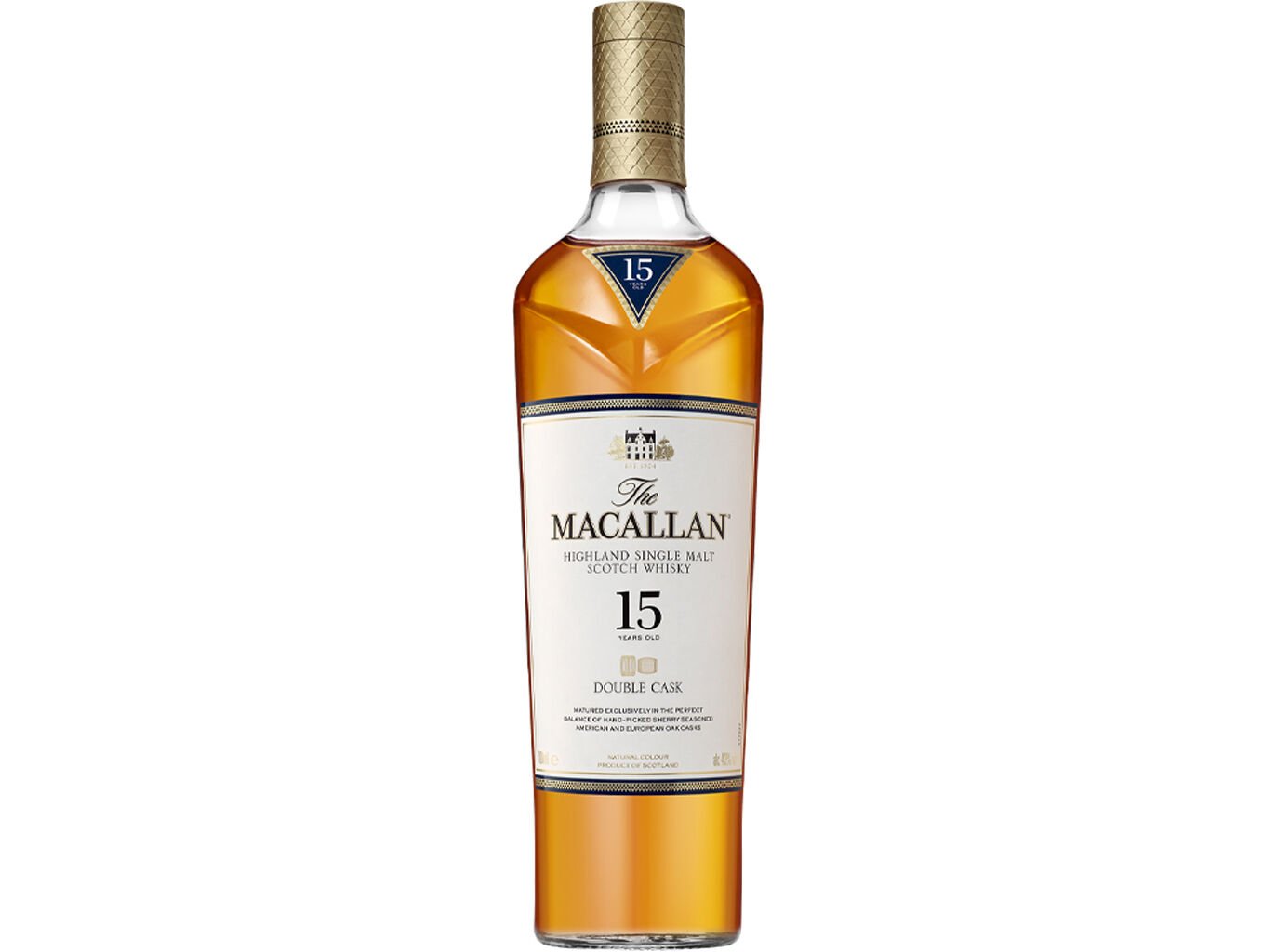WHISKY MACALLAN DOUBLE CASK 15 ANOS 0.70 L