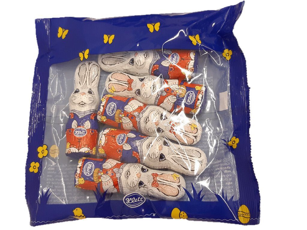 MINI COELHOS KLETT CHOCOLATE DE LEITE 100G