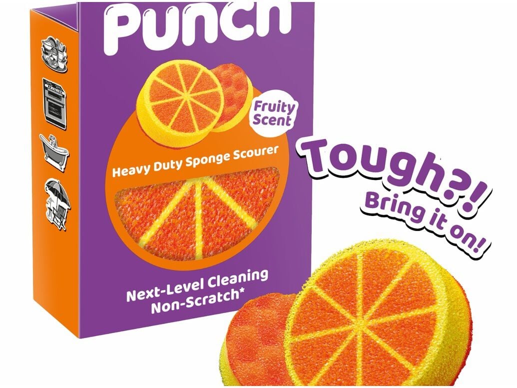 ESPONJA VILEDA LARANJA PUNCH 1 UN image number 0