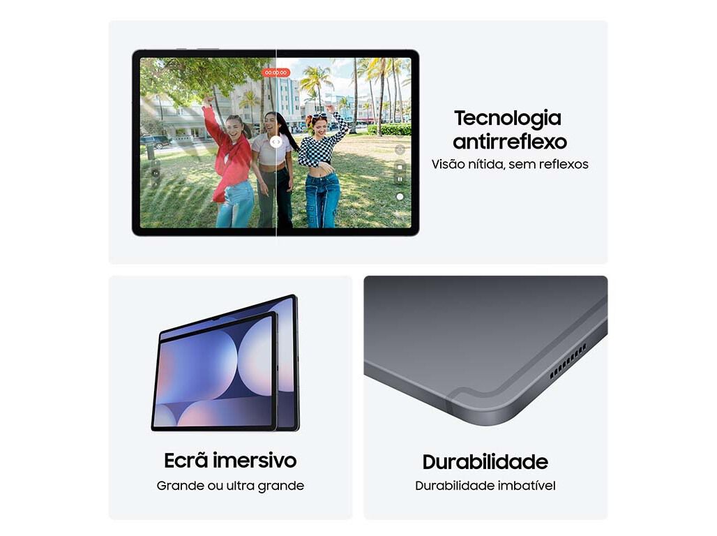 TABLET SAMSUNG GALAXY TAB S10+ CINZA 256GB image number 2