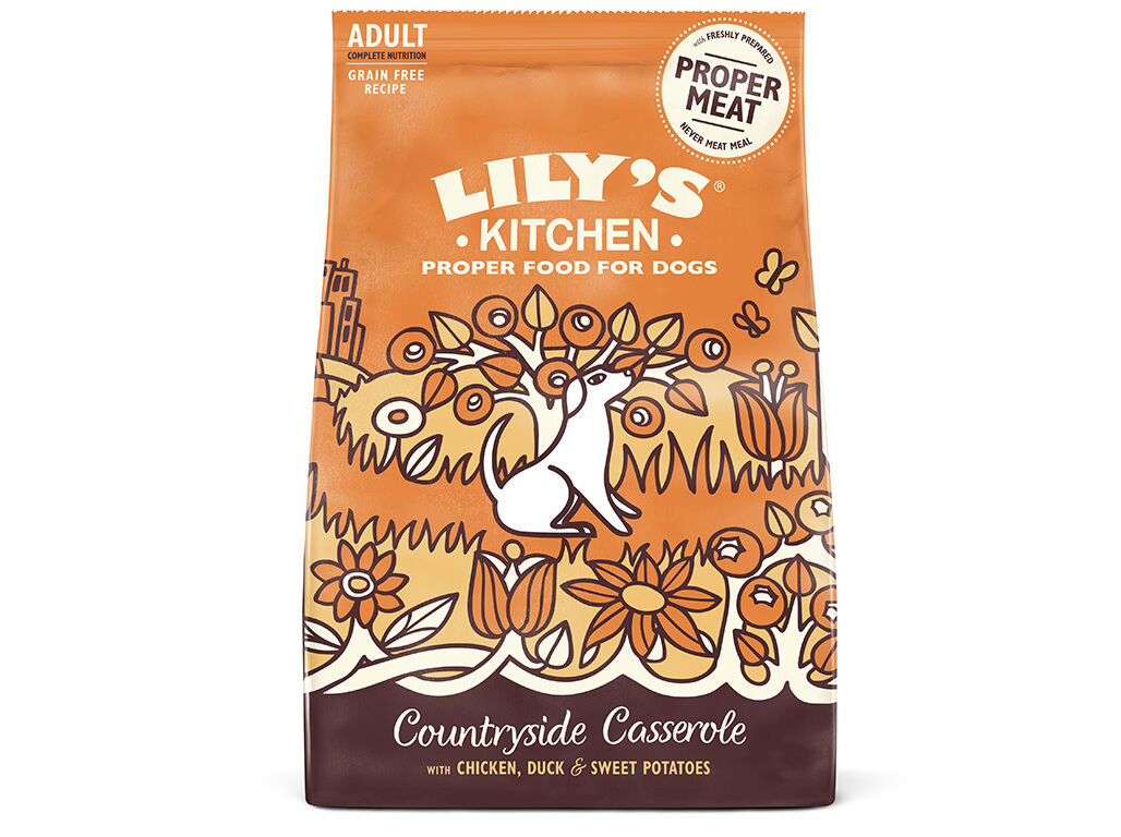 RA&Ccedil;&Atilde;O PARA C&Atilde;O LILY'S KITCHEN FRANGO E PATO 1KG image number 1