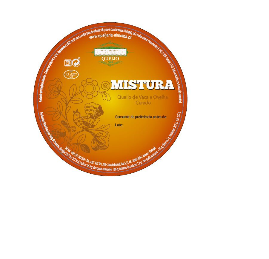 QUEIJO ALMEIDA MISTURA CURADO KG image number 1